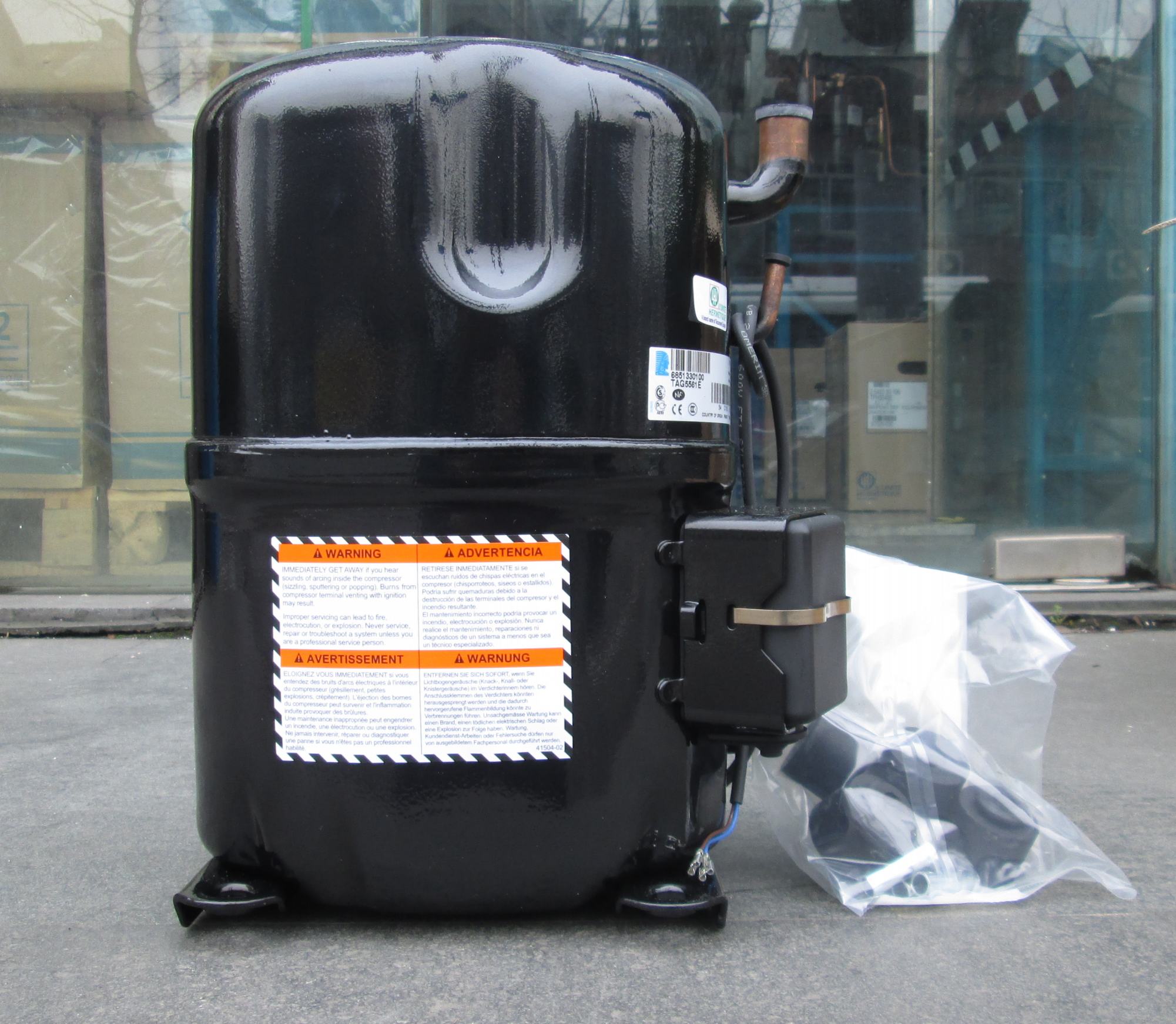 TAG5561E original fit 5 FRENCH TECONN REFRIGERATION DEPOT ICE MAKER CHILLER AIR CONDITIONING REFRIGERATION COMPRESSORS
