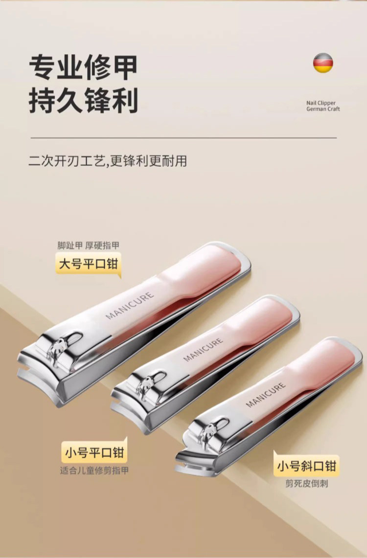 Nail Clipper Set for Professional Home Manicures & Pedicures - Product image 8