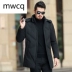MWCQ cha mùa đông áo bông cotton 5040 áo khoác cotton trung niên cộng với nhung dày ông nội mùa đông cotton trung niên nam - Quần áo độn bông thể thao