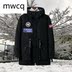 Áo khoác nam MWCQm102d xuống dài phần 2019 áo khoác nam mùa đông mới trùm đầu xuống áo khoác nam màu đen M - Thể thao xuống áo khoác — Thể thao xuống áo khoác