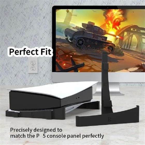 2pcs 수평 게임 디스크 스탠드 Sand Dock Mount Holder for PS 5
