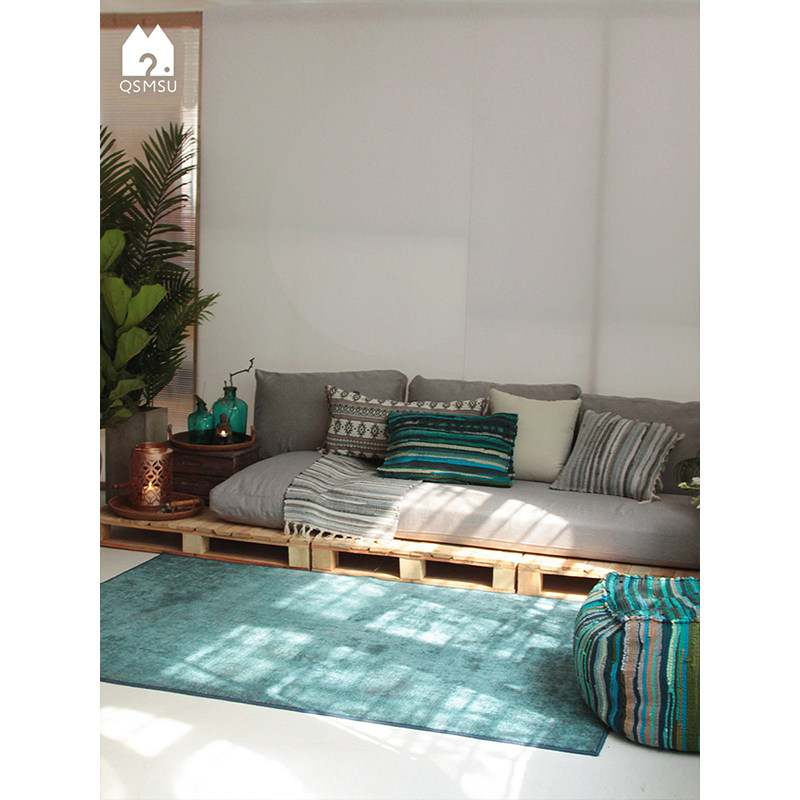 (Qingshan Mejuku) Original design Oasis Nordic Carpet ins Wind room Modern light extravagant living-room bedroom cushion