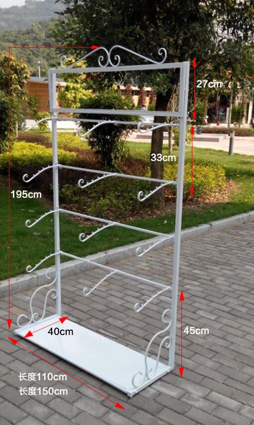 Rèn sắt bên trong móc áo ngực kệ đồ lót giá đồ lót cửa hàng kệ đồ lót hiển thị tủ đồ lót kệ trưng bày giá