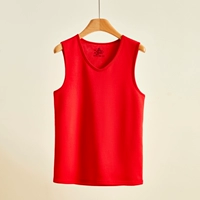 Постоянная температура 37 градусов плюс флисовый жилет для мужчин [большой красный]