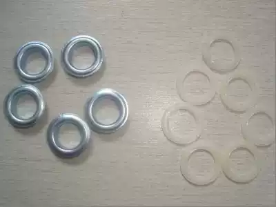 Light box cloth automatic buckle machine buttonhole half iron half glue button tarpaulin chicken eye 10 5mm13 5mm