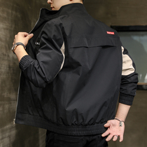 2019 spring and autumn new mens coat mens clothing youth leisure Korean trend handsome autumn loose jacket