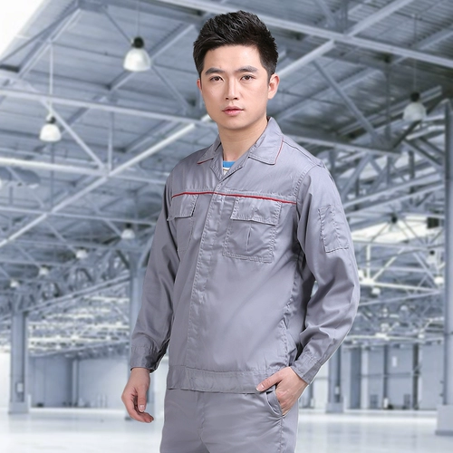 Мужской комбинезон, осенний лонгслив, комплект, униформа