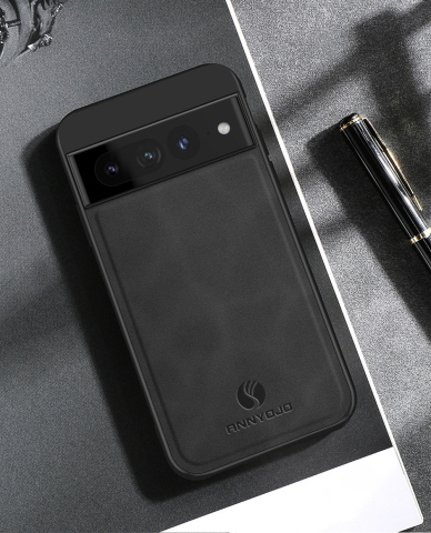 Black — Business Slim Fit Synthetic Leather 7, 7 Pro, 6, 6 Pro Google Pixel Phone Case
