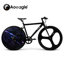 Aoeagle Aoeagle gorgeous purple nebula cool trend city bike student men and women variable speed bike