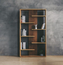 Nordic solid wood bookcase display case sepcubation of shelve shelf Shelf Creative Screen Storage Cabinet GENGUAN CABINET CUSTOMIZATION