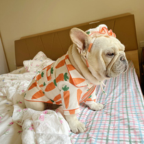 Pets More Than Bear Teddy Puppies Clothes Small Dogs Spring Autumn Clothing Thin cats Kitty Pyjamas Clothing Home Suits Korean version