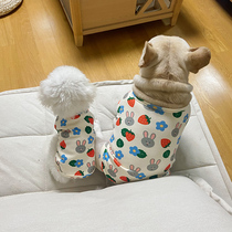 Dog clothes All cotton Home Comté teddy Bears Kirky ultra soft small puppies Cartoon cute Pet Clothing