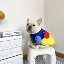 Dog dress French Bago Bulldog Bulldog Bear Snow White Snow White Snow-Cat Clothes