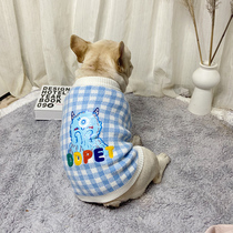 Pooch Dogfight Sweater Nets Red Autumn And Winter Clothing Midsize Dog Two Feet Boomei Baggies West Highlands Bibear Pet Clothes