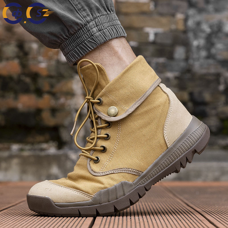 Summer Breathable Outdoor Shoes, Canvas Hiking Shoes, Work Shoes, Men's Shoes, All-Season Hiking Shoes, Foldable Dual-Purpose Shoes Summer Breathable Outdoor Shoes, Canvas Hiking Shoes, Work Shoes, Men's Shoes, All-Season Hiking Shoes, Foldable Dual-Purpose Shoes