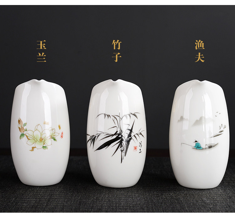 Ликер Cup 网红陶瓷十二生肖酒具家用白酒杯中式12只小酒杯子分酒器送礼套装