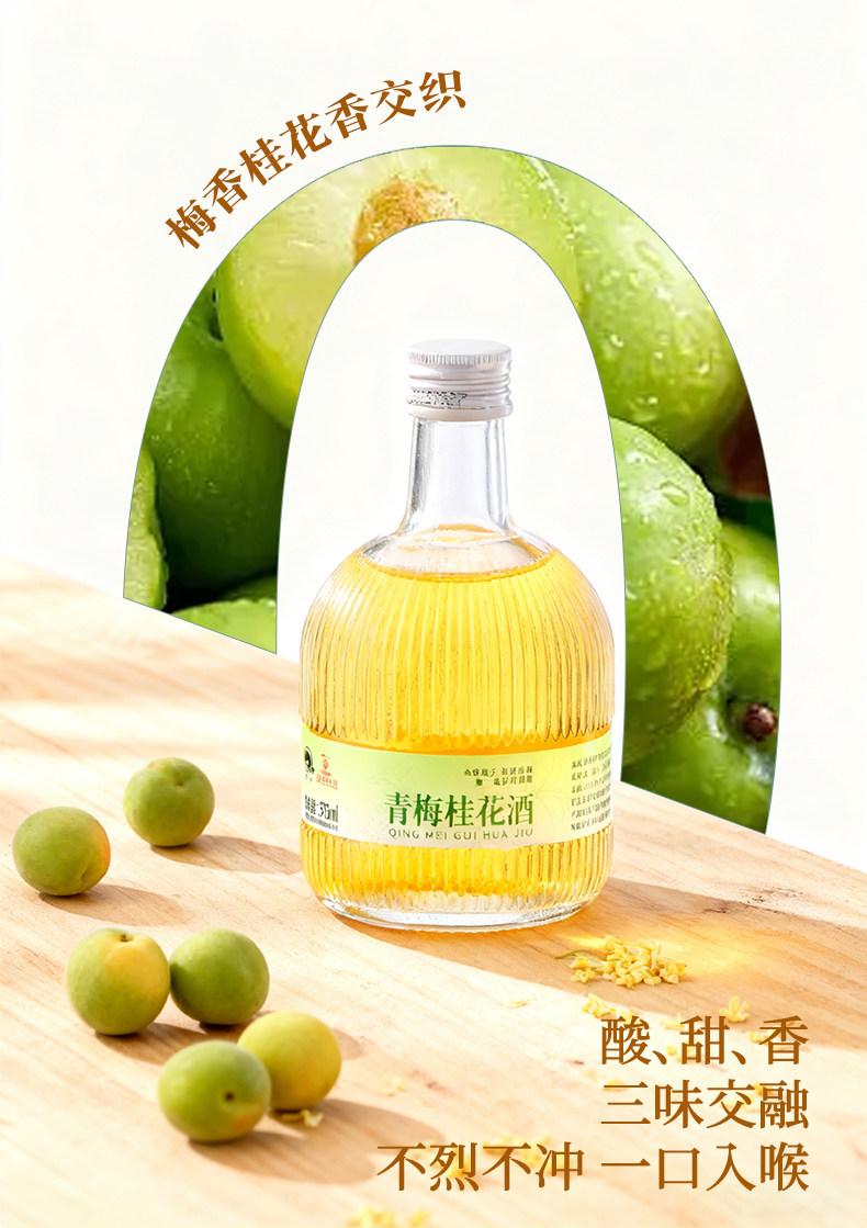 安享好物 安享B级果酒-莫干山青梅桂花酒