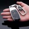 Car Keychain with Number Plate, High-End Stainless Steel Keychain, Anti-Lost Chain, Waist Hanging, Universal for Volkswagen
