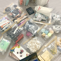 Travel Cashier Bag Waterproof Clothing Dense Enveloping Clothing Finishing Lingerie Suitcase Split Bag Transparent Little Cloth Bag