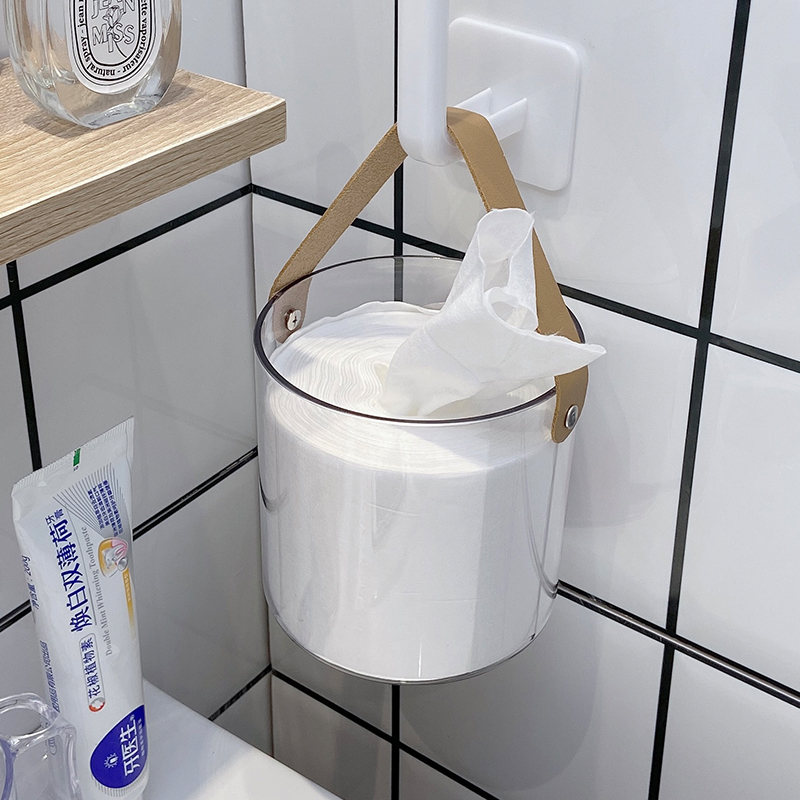 Wall-Wash-Wash-Wash-Wash-Handled Box Walls-Handled Placement Frame Acrylic Box Transparent Tissue Box Carton Box