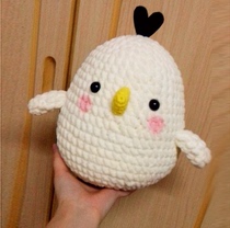 Jinse sun Aurora chicken knitting electronic Tutorial illustration (non-finished mail box)