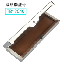 KIC2000 furnace temperature gauge thermal insulation case start furnace temperature tester stainless steel insulated cover high temperature protection case