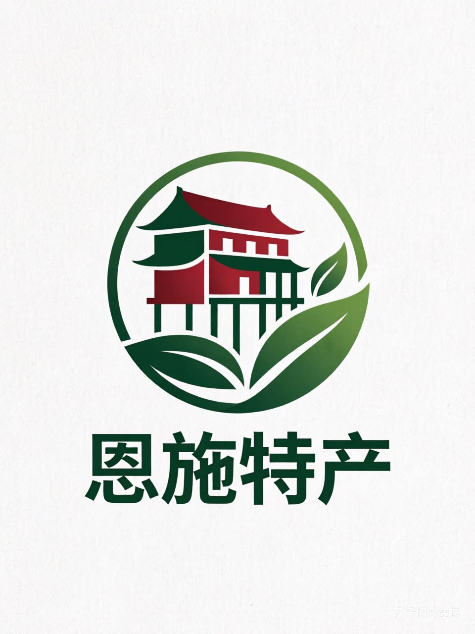 湖北恩施富硒特产1号店的LOGO