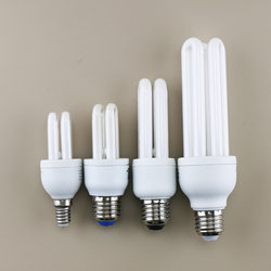 2U3U4U Energy-Saving Lamp U-Shaped Straight Tube E27E14B22 Bayonet Fluorescent Energy-Saving Lamp Spiral Port 5W15W20W85W