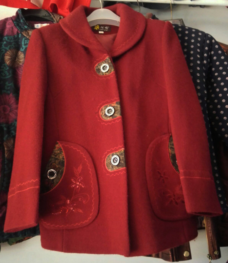 The break code deals with the special price mid-old lady goat hair, and the old lady Mao, the old lady's old lady's winter coat