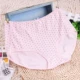 Han Chixiu quần short tam giác ở eo cotton thoáng khí đồ lót cotton kích thước lớn đơn giản thoải mái in quần quần chíp nữ đẹp