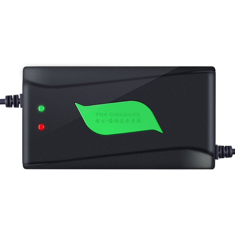 Green electric vehicle battery charger 36V48V20AH60V72V64V48V12 green light applicable charger