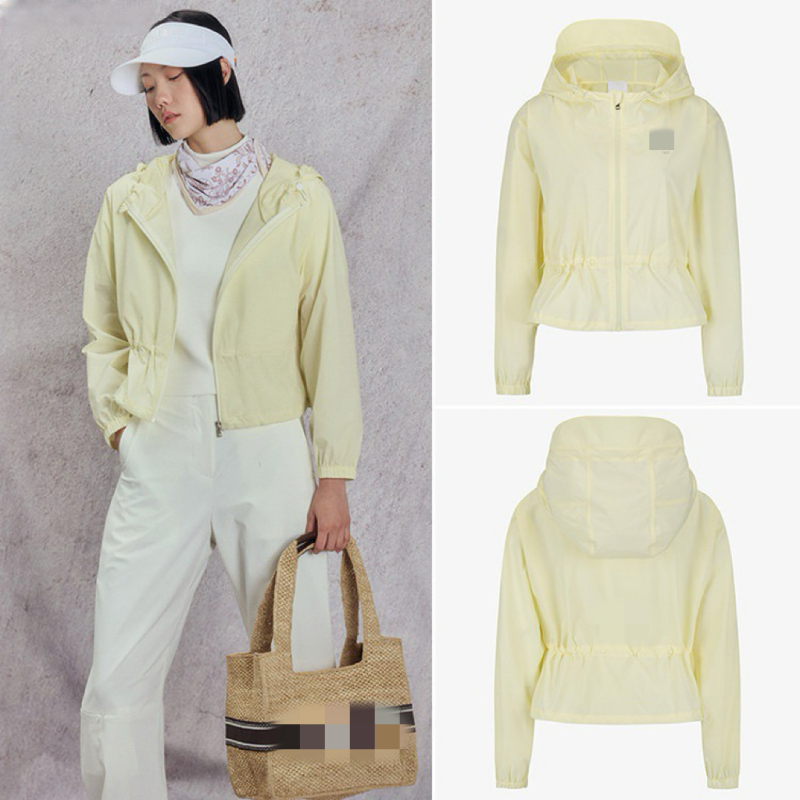 26 Years of New Korean Golf Clothing for Women, Spring and Summer Ultra-Thin Versatile Casual Sports Hooded Sun Protection Jacket