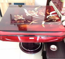 Countertop cover Mahjong machine tempered glass cover table dining table cover Buxian table tempered glass desktop 61