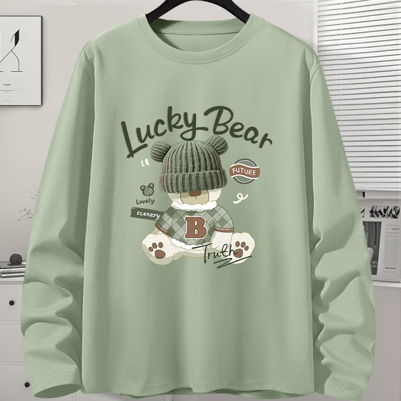 Pure Cotton Long-Sleeved T-Shirt for Men, Spring 2026 New Style, Spring Wear for Boys, Inner Layering Shirt, Autumn Wear, Outer Wear for Teenagers, Spring Pure Cotton Long-Sleeved T-Shirt for Men, Spring 2026 New Style, Spring Wear for Boys, Inner Layering Shirt, Autumn Wear, Outer Wear for Teenagers, Spring