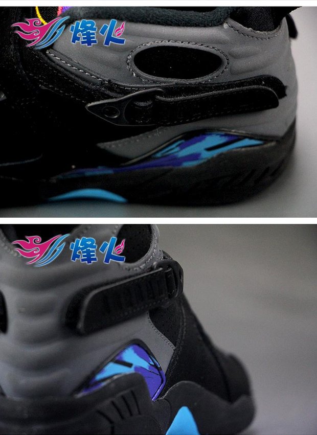 Lửa trại AIR JORDAN 8 RETRO AJ8 Joe 8 Trẻ em toàn sao 305360 305369-025 - Giày dép trẻ em / Giầy trẻ giày adidas trẻ em xuất khẩu