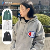 Beacon Champion Японская версия бренда Tide Big C Стандартная вышитая капюшона трава с капюшоном, чтобы написать свитер логотипа C3-R101