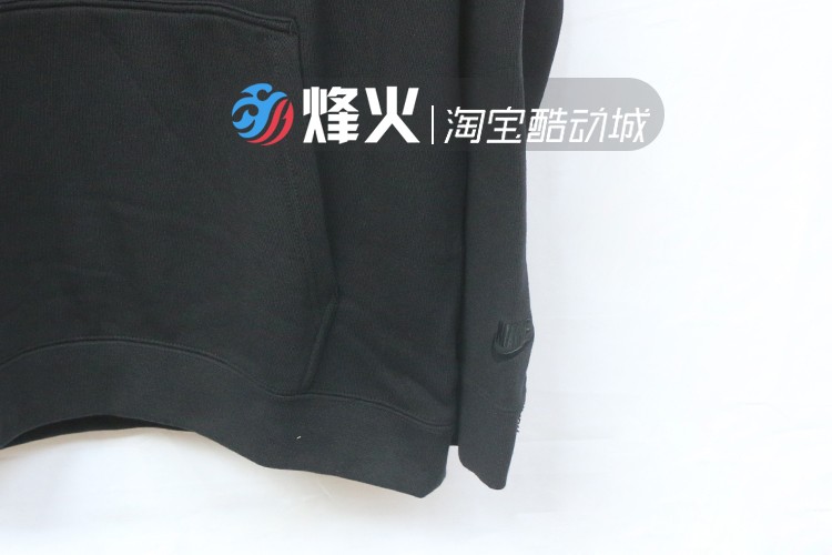 Bonfire Sports Nike CNY Năm mới Logo lớn Áo len thể thao Áo len trùm đầu BV5826-010 - Thể thao lông cừu / jumper áo nỉ adidas