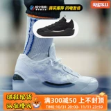 Air jordan, черная низкая баскетбольная обувь