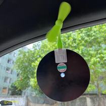 Solar Fan Monocrystalline Silicon Portable Suction Cups Car Heat Dissipation Exhaust Ventilation USB Charging Mini Outdoor