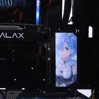 Animation graphics card bracket custom Main case vertical graphics card bracket faith Jack luminous main case decorative light