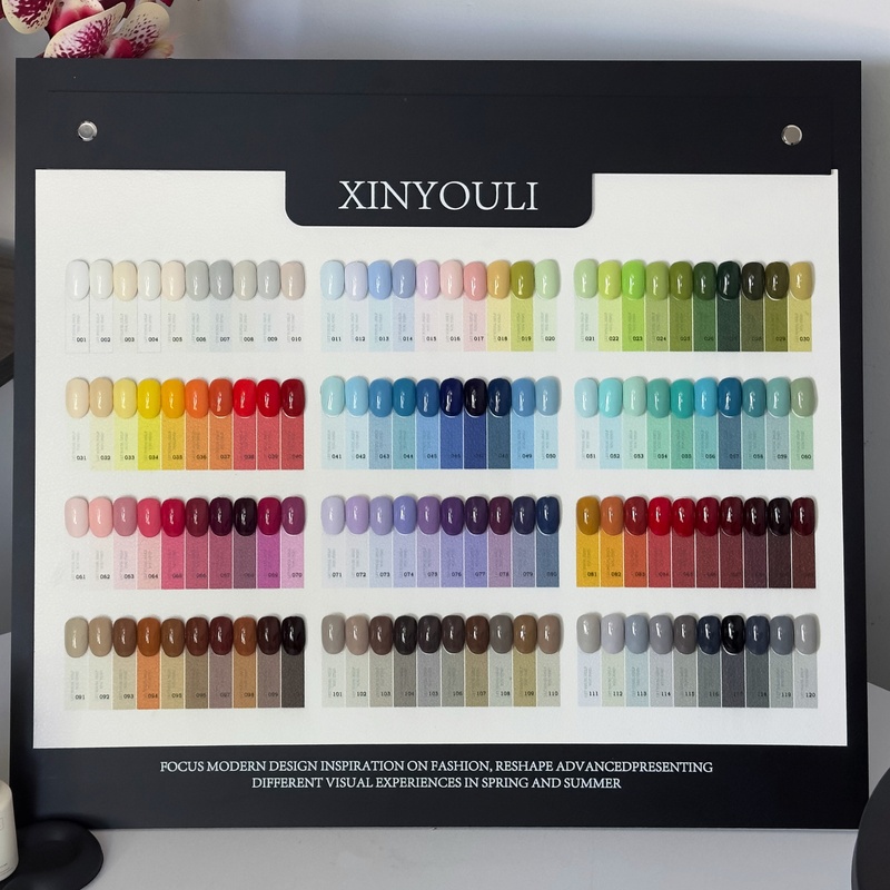 Yuyuli 120 Colors Solid Color One-Stroke Application 2026 Spring/Summer New Nail Polish Gel for Nail Salons to Open New Stores