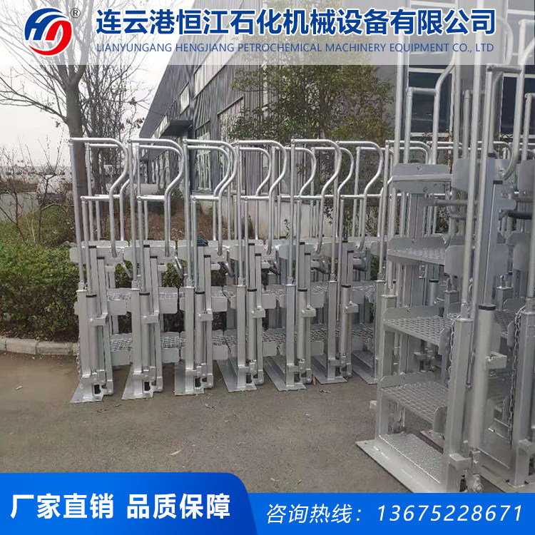 HJ-4 鹤管活动梯 罐车活动梯 平台伸缩梯 汽车活动梯 槽车取样梯