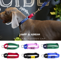 HiDREAM RAINBOW SERIES BANGS Cushion Item Circle Small and medium dog webbing Half-P neck ring Explosion-proof Neck cover