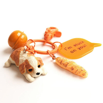 Shop full 50] Pets can be cocked and decorated with breadsticks Spencer Stinger Spoiled Dog Key Buttons