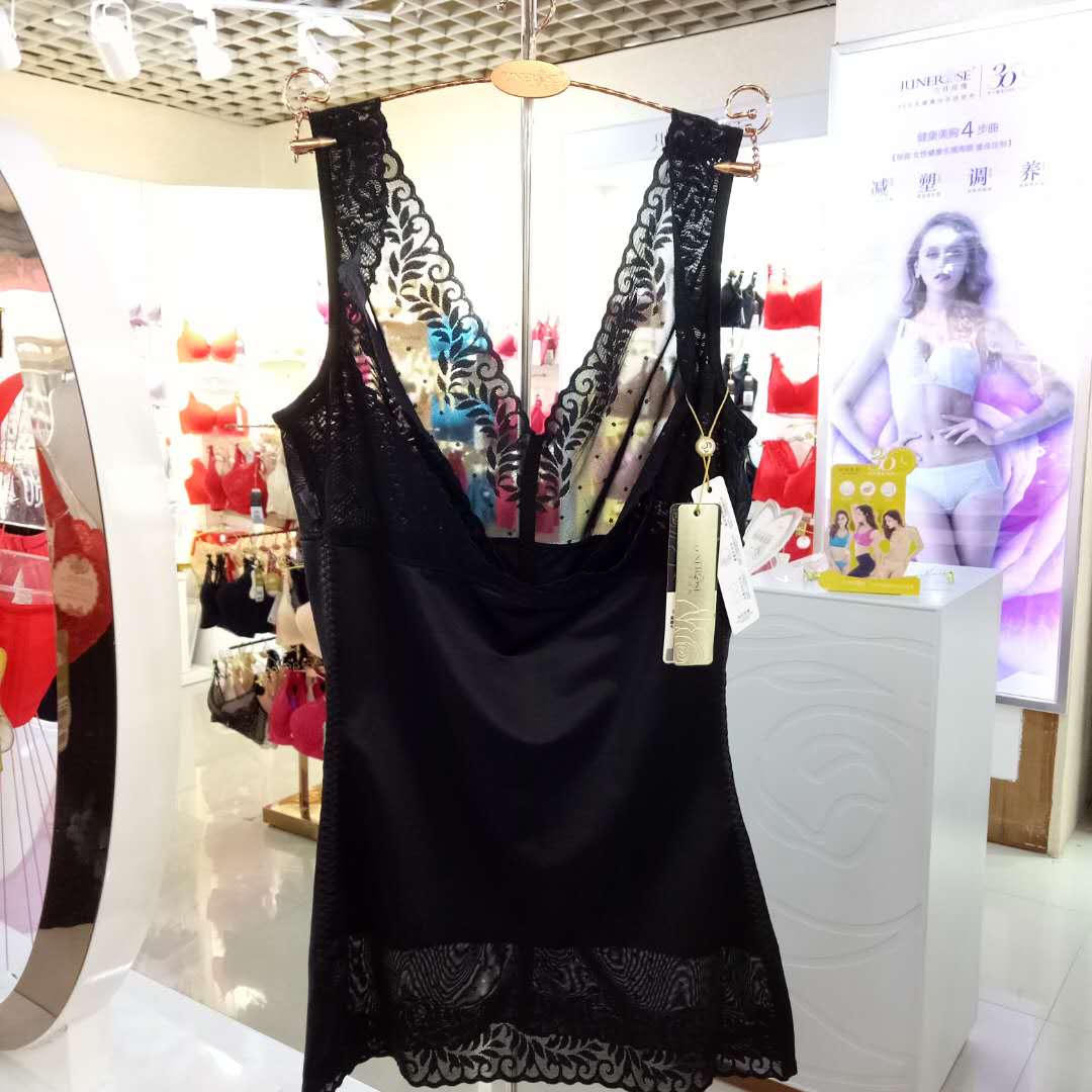 Tháng sáu hoa hồng corset đích thực 57351 bụng định hình thoải mái thoáng khí điều chỉnh cơ thể ngọn do lot