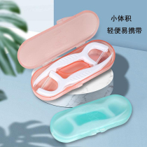 Portable dental floss stick family ultra-fine picking artifact portable box adult toothpick floss 3 boxes total 30