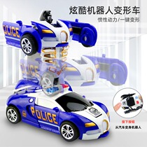 Childrens Transformers Warrior Toy Robot Intelligence Impact Car Boy Bugatti Racing Model Gift