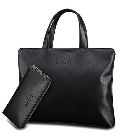 Hong Kong IT Catherine handbag shoulder messenger bag computer bag horizontal business briefcase men's bag simple