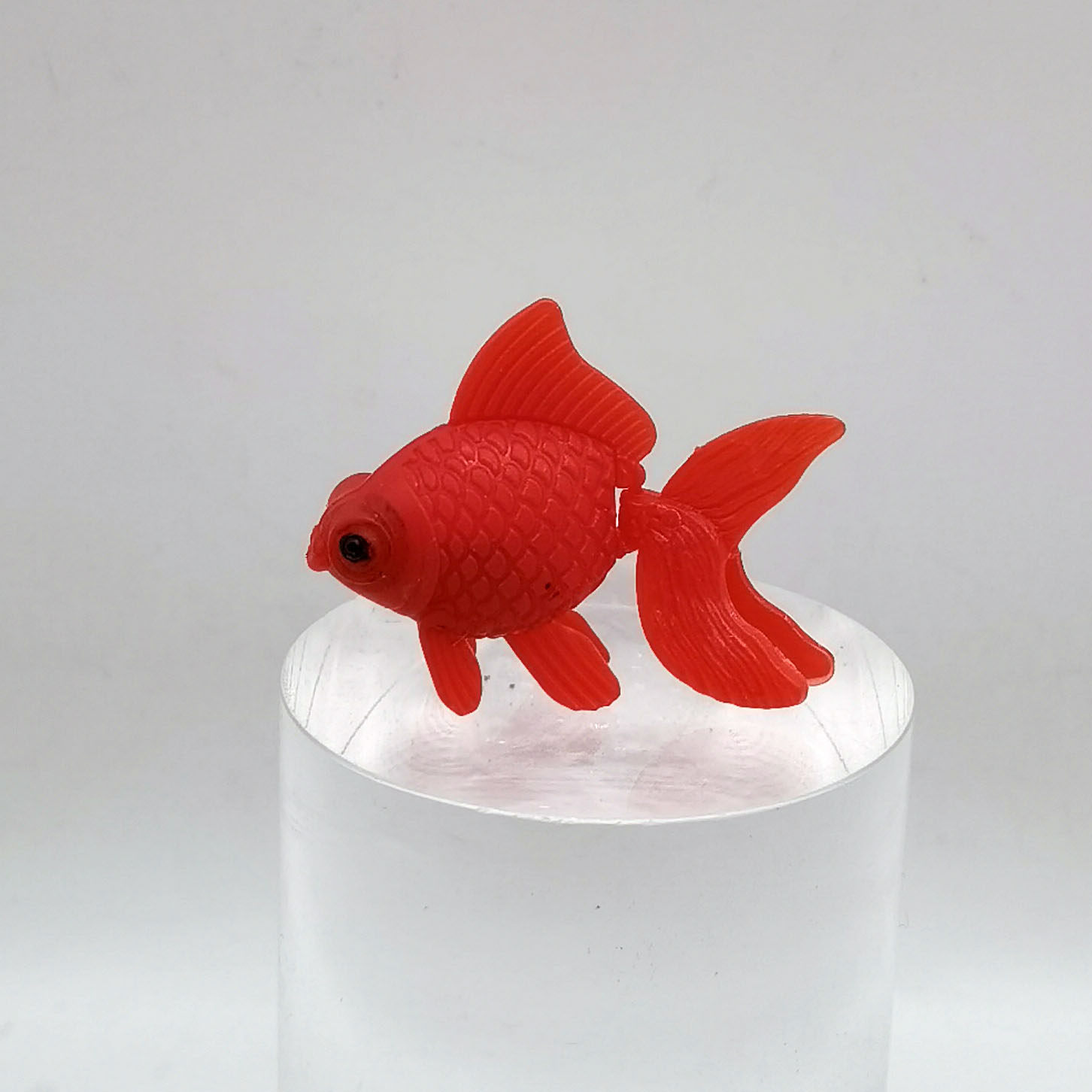 魚缸造景裝飾漂浮仿真金魚模型假魚塑料魚會游動小魚金魚水族用品 露天拍賣