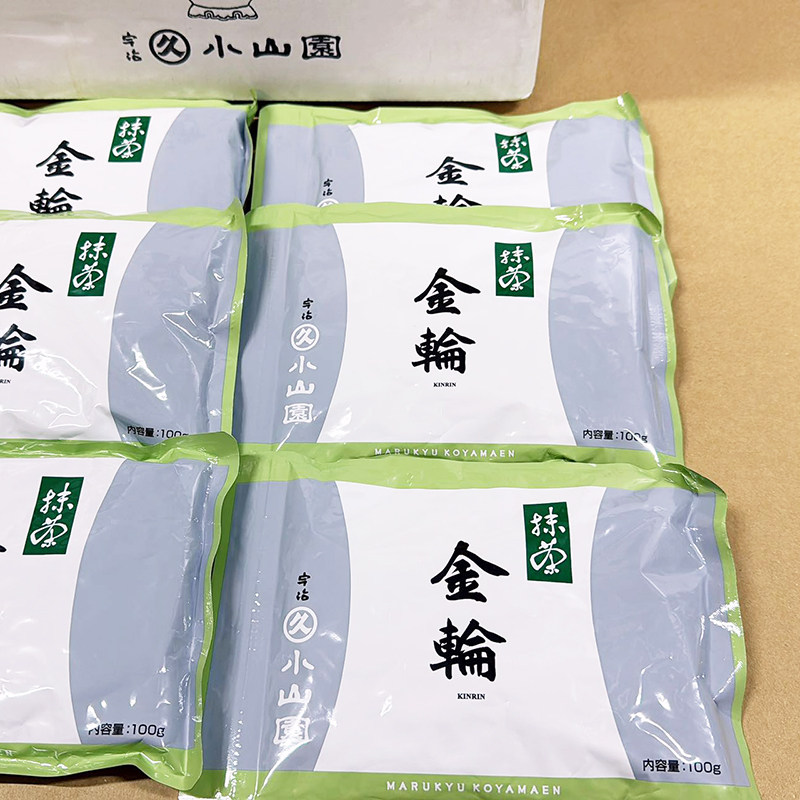 日本丸久小山園茶道級抹茶粉雲鶴抹茶金輪又玄五十鈴和光永壽-淘寶